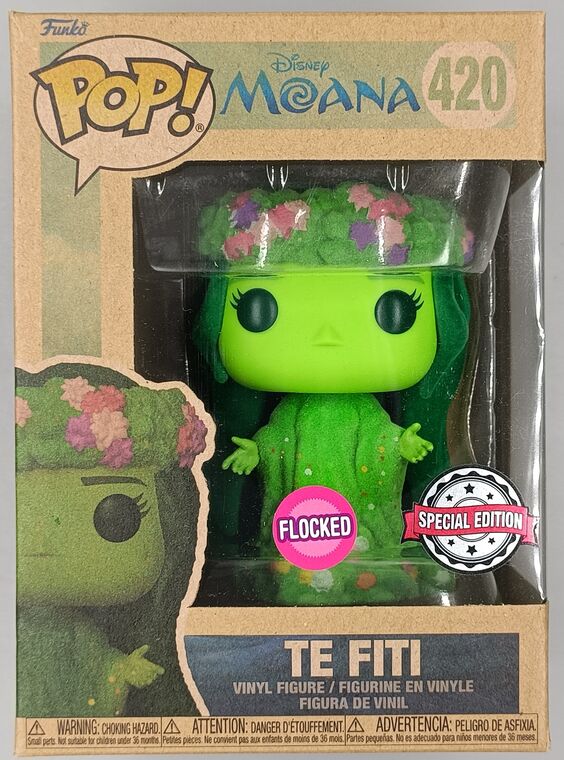 #420 Te Fiti Flocked - Disney Moana