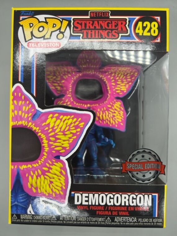 #428 Demogorgon Blacklight - Stranger Things