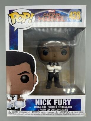 #428 Nick Fury - Marvel Captain Marvel - BOX DAMAGE