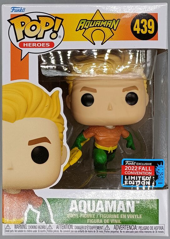 #439 Aquaman (w/ Trident) DC Aquaman - 2022 Con