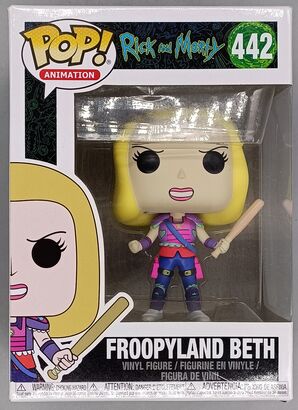#442 Froopyland Beth - Rick and Morty - BOX DAMAGE
