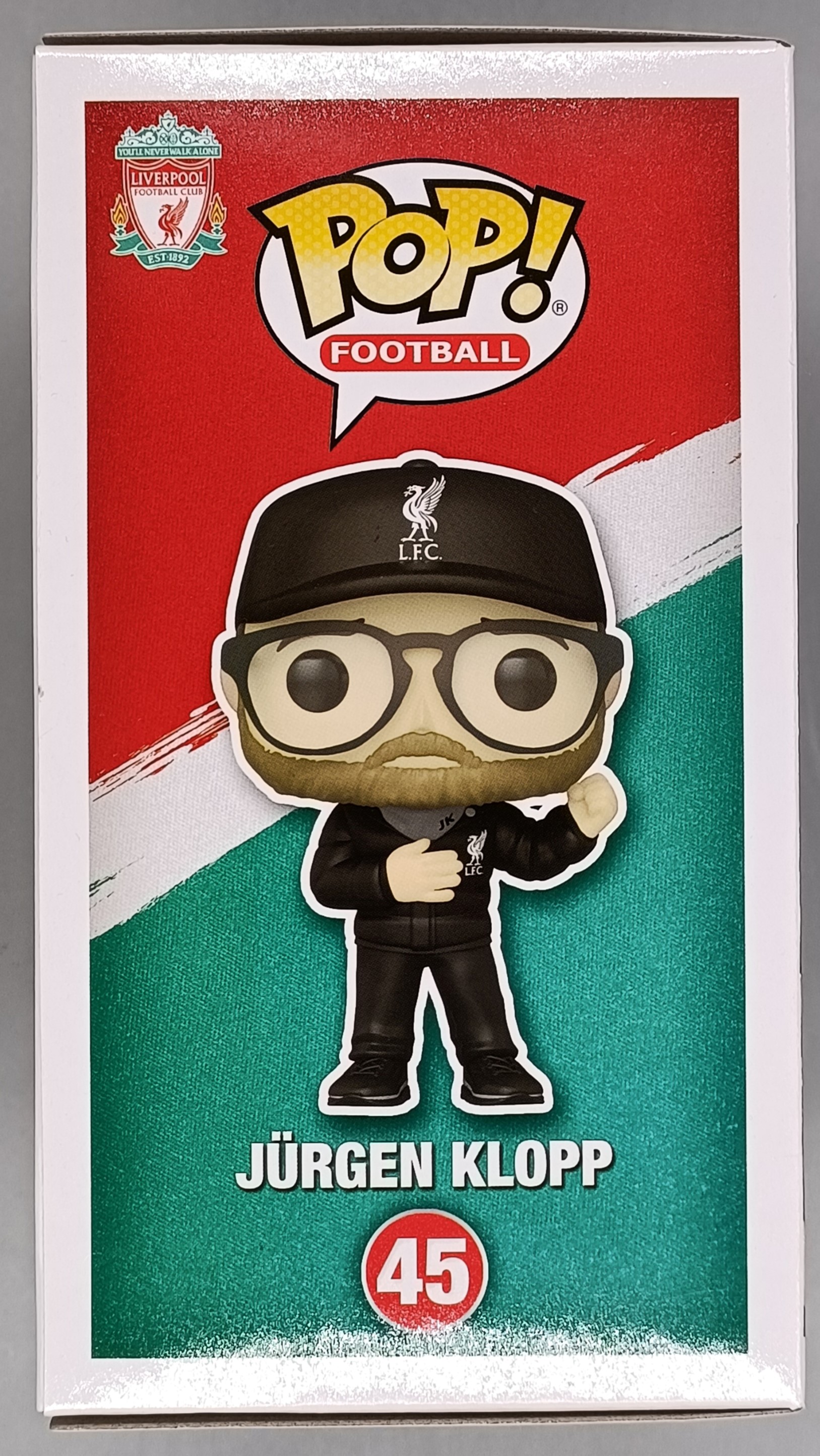 LFC Klopp Funko Pop! Limited Edition Red Vinyl Figurine