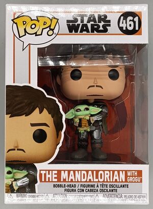 #461 The Mandalorian (with Grogu) Star Wars The Manda DAMAGE