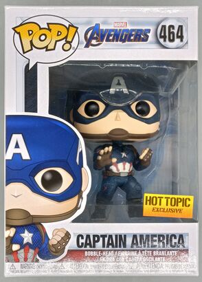 #464 Captain America (Action Pose) Marvel Avengers Endgame