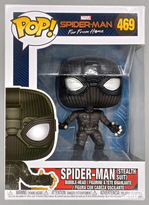 #469 Spider-Man (Stealth Suit) - Spider Far from Home DAMAGE