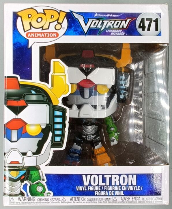 #471 Voltron - 6 Inch Metallic - Voltron - BOX DAMAGE