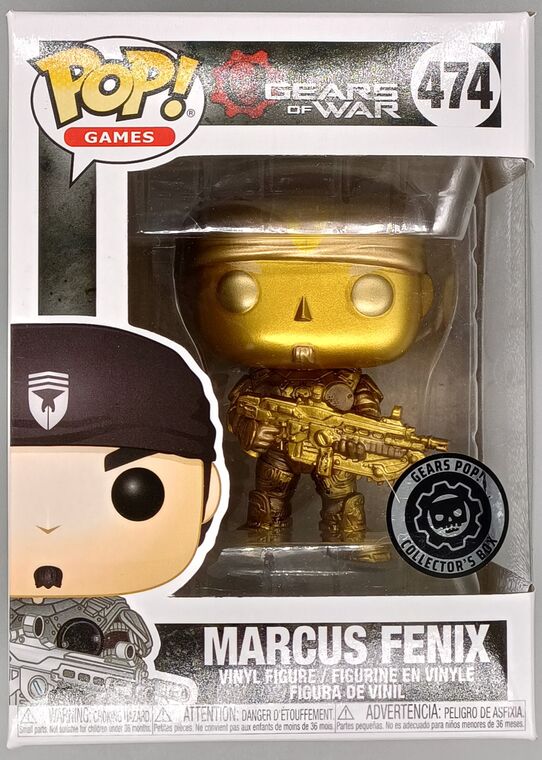 #474 Marcus Fenix (Gold) - Gears of War