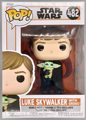 #482 Luke Skywalker (with Grogu) Star Wars - BOX DAMAGE