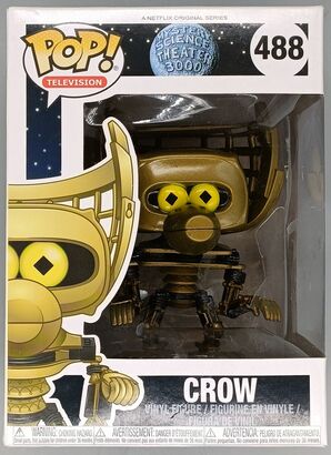 #488 Crow - Mystery Science Theatre 3000 - BOX DAMAGE