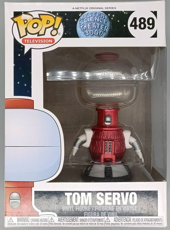 #489 Tom Servo - Mystery Science Theater 3000 - BOX DAMAGE