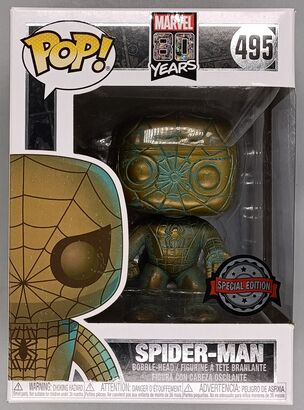 #495 Spider-Man (Patina) - Marvel 80th Anniversary