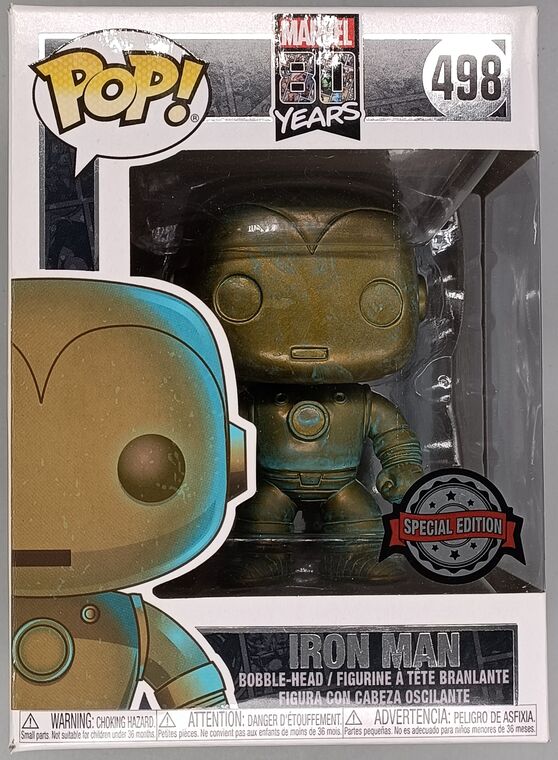 #498 Iron Man (Patina) - Marvel 80 Years