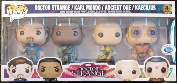 [4 Pack] Doctor Strange Marvel Disney Store 4000 Pc DAMAGE