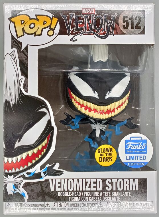 #512 Venomized Storm - Glow - Marvel