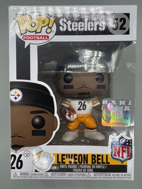 FUNKO POP! FOOTBALL 52 Le'veon Bell Pittsburgh Steelers NFL Pop