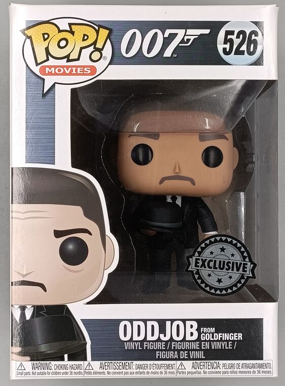 #526 Oddjob (from Goldfinger Throwing Hat) - James Bond