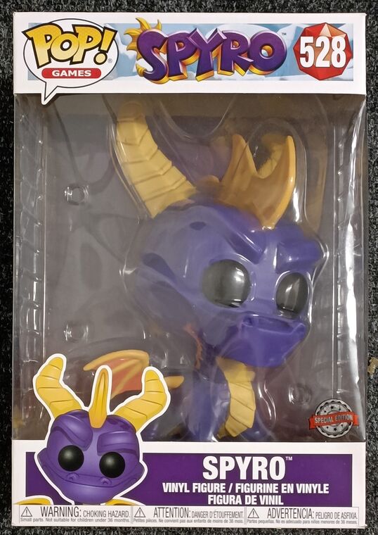 #528 Spyro - 10 Inch - Spyro The Dragon