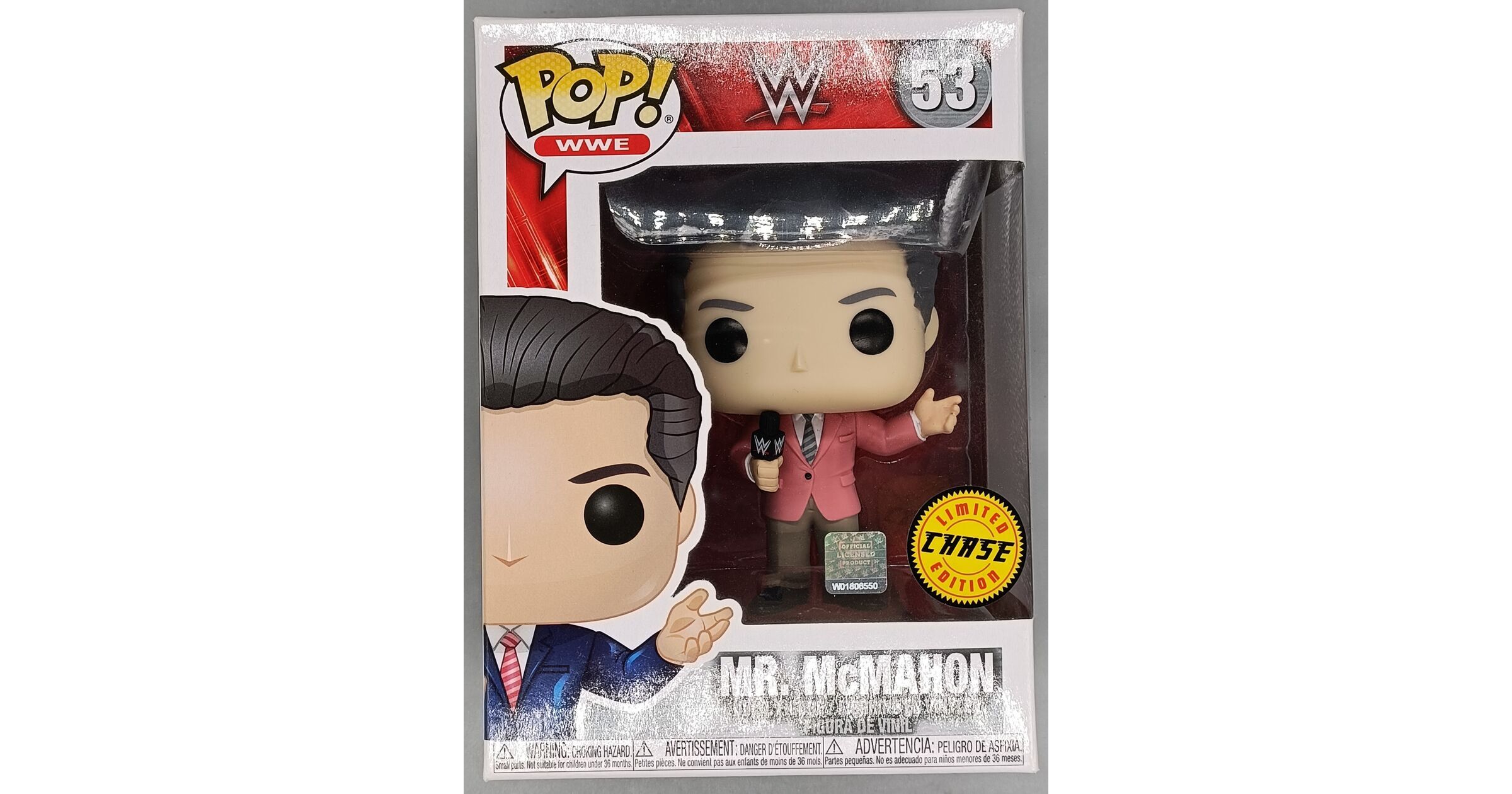 53 Mr. McMahon (Pink Blazer) - Chase - WWE – Funko Pops