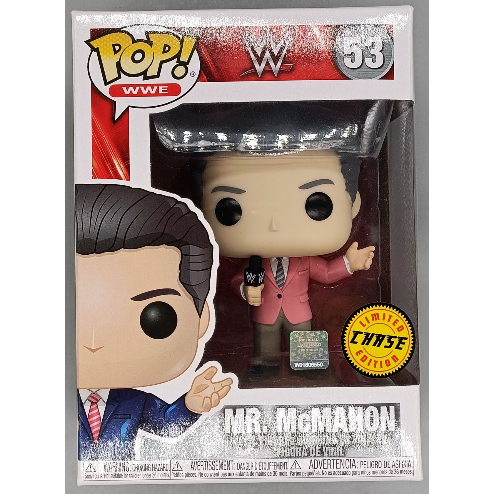 #53 Mr. McMahon (Pink Blazer) - Chase - WWE – Funko Pops