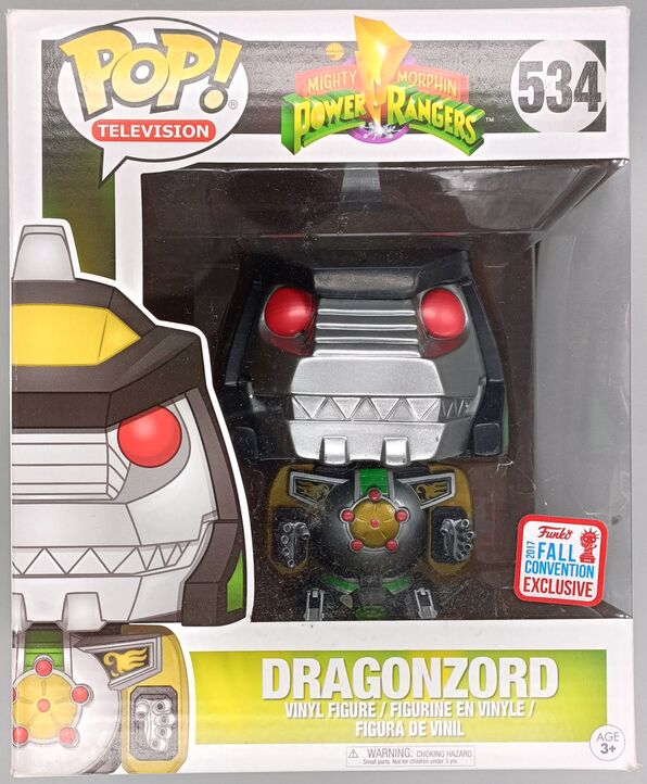 #534 Dragonzord - 6 Inch - Power Rangers - 2017 Con