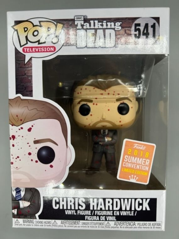 #541 Chris Hardwick (Bloody) - Talking Dead - 2018 Con