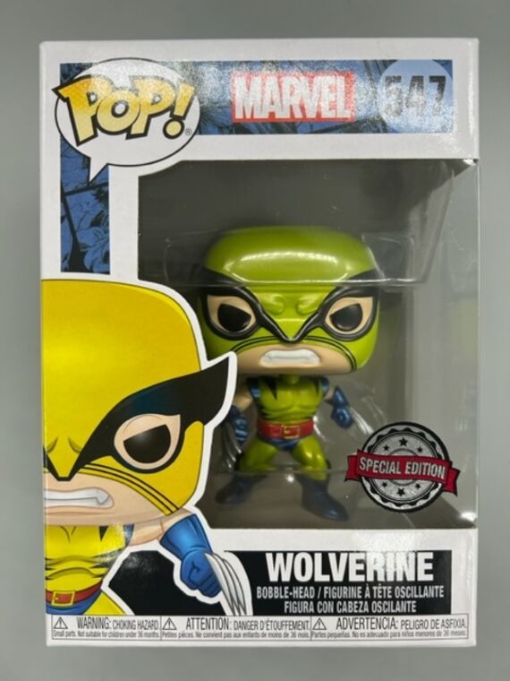 #547 Wolverine (First Appearance) - Metallic - Marvel X-Men