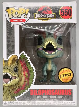 #550 Dilophosaurus (Frill Closed) Chase - Jurassic Park