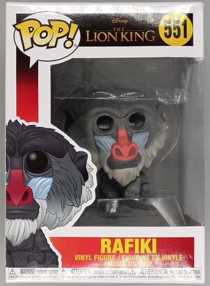 #551 Rafiki - Disney The Lion King (Live Action) BOX DAMAGE