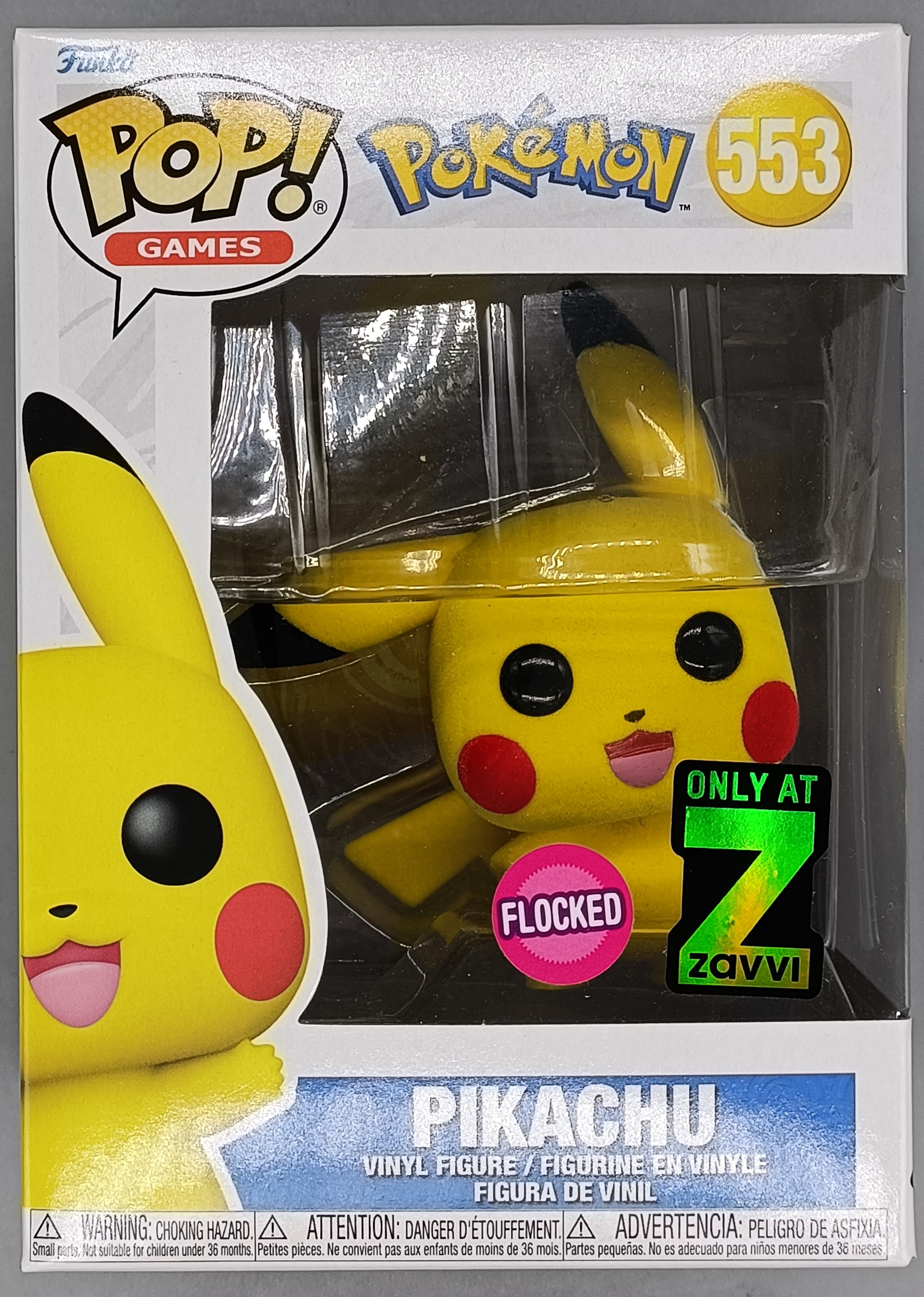 Funko Pop! Pokémon Pikachu #553 #598 #779 Set of 3 Commons