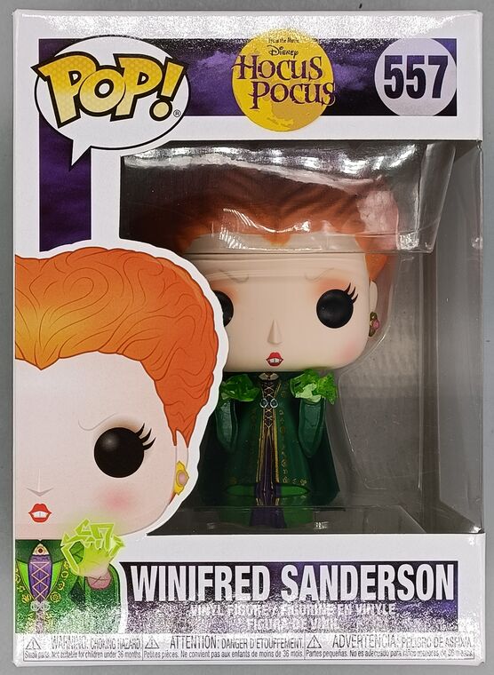 #557 Winifred Sanderson (w/ Magic Spell) Disney Hocus DAMAGE