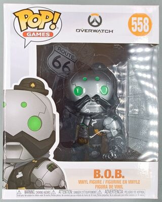 #558 B.O.B. - 6 Inch - Overwatch - BOX DAMAGE