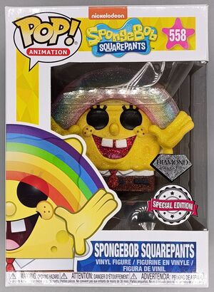 #558 SpongeBob SquarePants (Rainbow) - Diamond