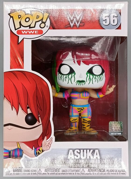 #56 Asuka with Mask (Green) - WWE