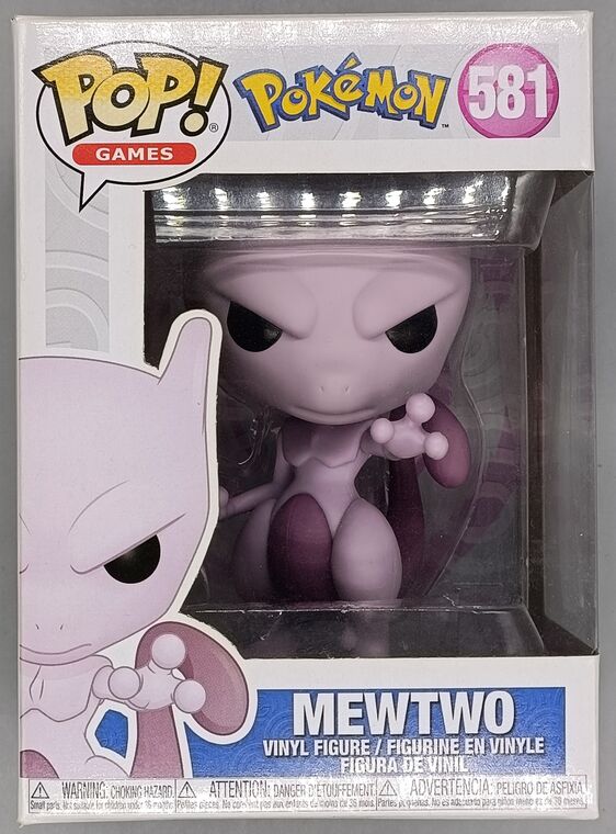 #581 Mewtwo - Pokemon - BOX DAMAGE