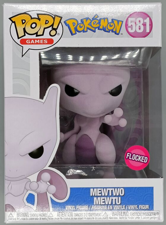 #581 Mewtwo Flocked - Pokemon