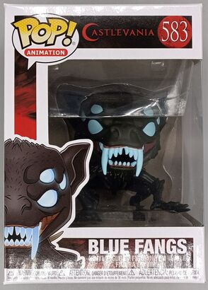 #583 Blue Fangs - Castlevania - BOX DAMAGE