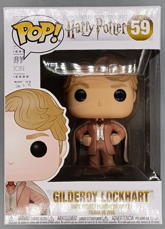 #59 Gilderoy Lockhart (Brown Suit) - Harry Potter BOX DAMAGE