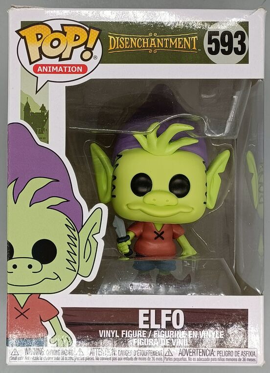 #593 Elfo - Disenchantment - BOX DAMAGE