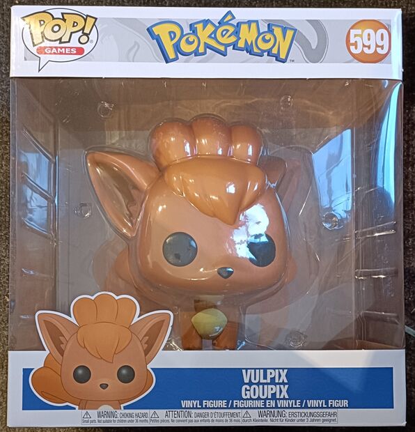 #599 Vulpix - 10 Inch - Pokemon