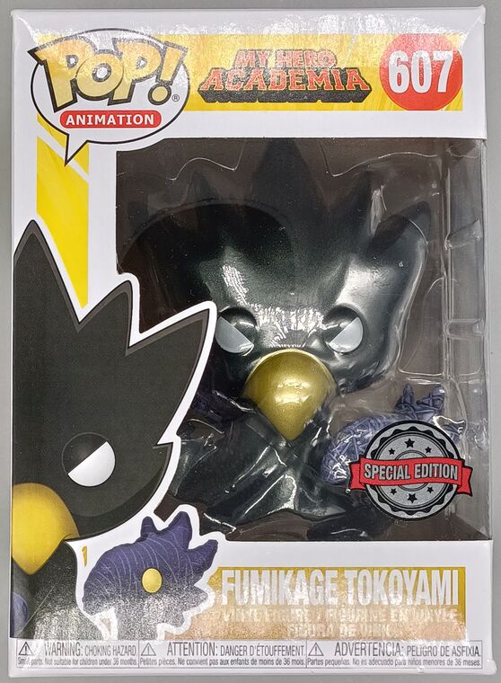 #607 Fumikage Tokoyami - Metallic - My Hero Academia