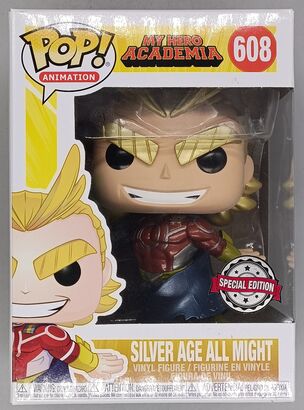 #608 Silver Age All Might - Metallic - My Hero Academia