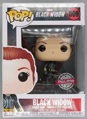 #609 Black Widow (Gray) - Marvel Black Widow - BOX DAMAGE