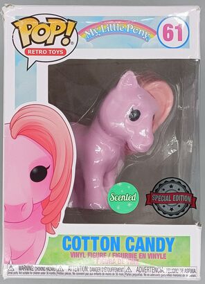 #61 Cotton Candy - Scented - My Little Pony - BOX DAMAGE