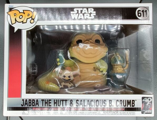 #611 Jabba the Hut & Salacious B. Crumb Deluxe Star Wars