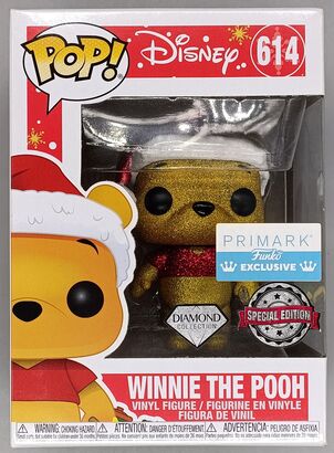 #614 Winnie the Pooh (Holiday) - Diamond - Disney