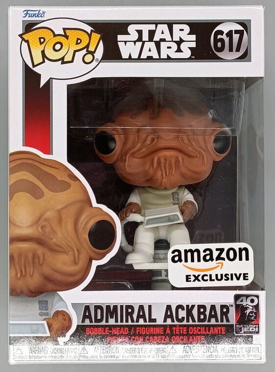 #617 Admiral Ackbar (in Chair) - Star Wars - BOX DAMAGE