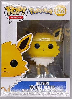 #628 Jolteon - Pokemon - BOX DAMAGE