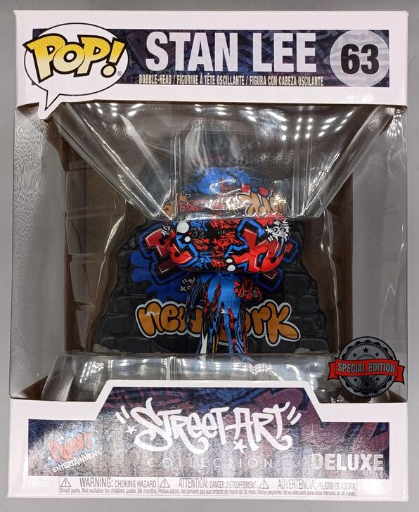 #63 Stan Lee - Deluxe - Marvel Street Art