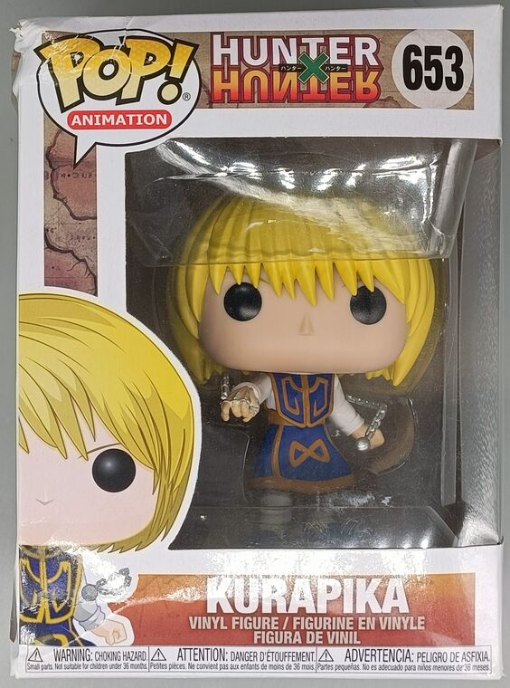 #653 Kurapika - Hunter X Hunter - BOX DAMAGE