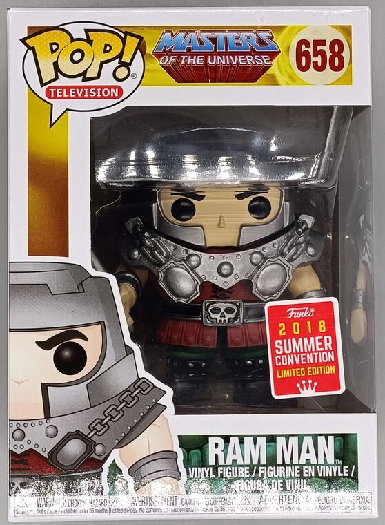 #658 Ram Man - Masters Of The Universe - 2018 Con